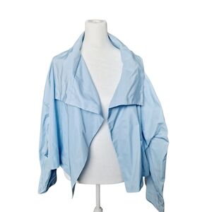 Sky Blue Women's Cape Jacket